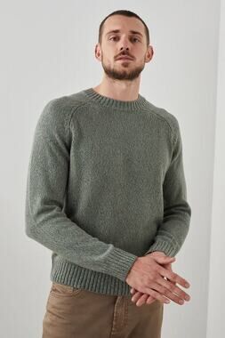 NWT Rails Donovan Long Sleeve Crew Neck Pullover Sweater Oregano Men's Size XL